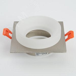 Светильник ИВО-50w G5.3 квадратный хром (DL2901) 2