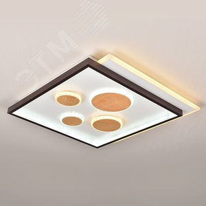 Светодиодный управляемый светильник накладной AL8400 90W 3000К-6500K квадрат | 41144 | Feron 3