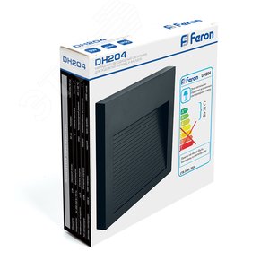 Светодиодный светильник DH204 5W 4000K, IP65, черный | 41163 | Feron - фото 8