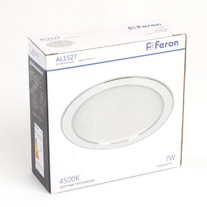 Светильник светодиодный ДВО-7w 4500К 560Лм белый 6