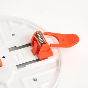 Светильник светодиодный ДВО-12w 4000К 1200Лм slim белый с регулируемым монтажным диаметром (до 90мм) 4