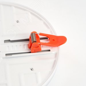 Светильник светодиодный ДВО-18w 6400К 1800Лм slim белый с регулируемым монтажным диаметром (до 130мм) 5