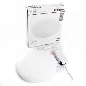 Светильник светодиодный ДВО-18w 6400К 1800Лм slim белый с регулируемым монтажным диаметром (до 130мм) 7