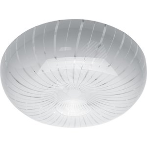 Светильник светодиодный ДБО-12w 4000К 960Лм IP20 круглый белый c узором (AL759)