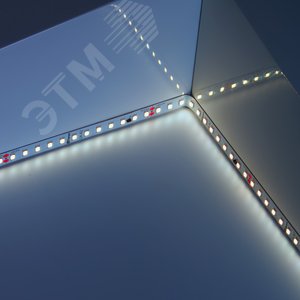 Лента светодиодная 9.6Вт/м 24В 6000К IP20 120LED/м LS520 стабилизированная 4