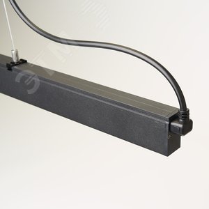 Светильник светодиодный ДПО-30вт 6500К 3000Лм линейный с рефлекторами в алюминиевом корпусе белый (AL4028) 4