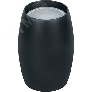 Светильник ДПО GU10 без лампы черный