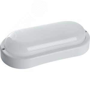 Светильник светодиодный ДБП-12w 4000К 900 Лм IP65 овал белый ЖКХ