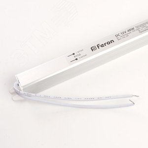 Драйвер светодиодный LED 48w 12v ультратонкий - фото 3
