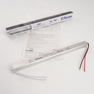 Драйвер светодиодный LED 48w 12v ультратонкий - фото 5