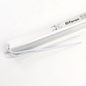 Драйвер светодиодный LED 60w 12v ультратонкий - фото 3