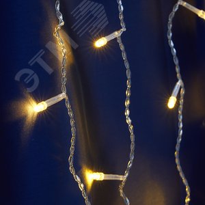 Гирлянда Занавес LED желтый 2х1.5 м IP44 - фото 2