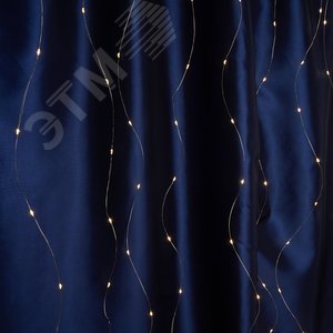 Гирлянда Занавес LED 2700К 2х2 м USB - Feron