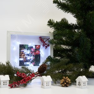Гирлянда линейная Прищепки USB 20LED 2700K, IP 20, 1.8м, CL573 | 41650 | FERON - фото 3