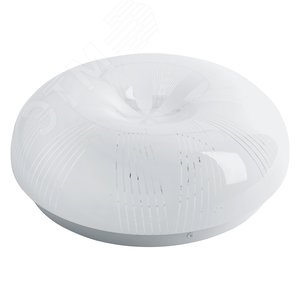 Светильник светодиодный ДБО-23w 6400К круглый белый c узором (AL774 STRIPES) - фото 3