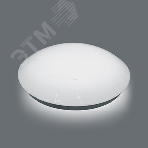 Светильник светодиодный ДБО-29w 6400К круглый белый c узором (AL775 GEO) - фото 2