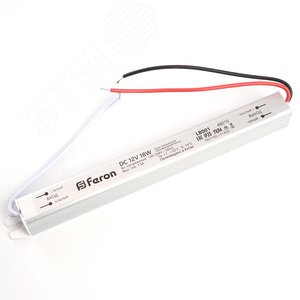 Драйвер светодиодный LED 18w 12v ультратонкий - Feron