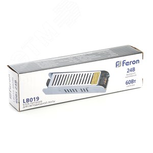 Трансформатор электронный для светодиодной ленты 60W 24V (драйвер), LB019 FERON | 48046 | FERON - фото 5
