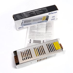 Трансформатор электронный для светодиодной ленты 200W 24V (драйвер), LB019 FERON | 48047 | FERON - фото 6