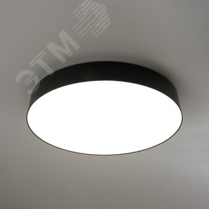 Светильник светодиодный управляемый с пультом 60W, Max. 3600Lm, 3000К-6500K, AL6200 “Simple matte” черный | 48066 | FERON - фото 6