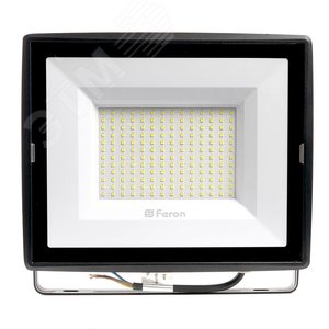 Прожектор светодиодный 2835 SMD 150W 4000K IP65 AC230V/50Hz, черный, LL-923 | 48109 | FERON - фото 3