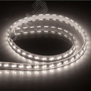 Лента светодиодная,120SMD(5730)/м 11Вт/м 220V IP65 50м, 4000K, FERON LS705 с 1 сетевым шнуром, 2 заглушками, 2 коннекторами в комплекте | 48140 | FERO - Feron