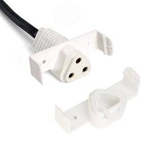 Светодиодный светильник линейный с БАП36W 4000K 1200*60*55мм IP65  AL5096 | 48292 | FERON - фото 3