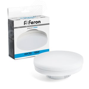 Лампа cветодиодная, (15W) 230V GX70 6400K, LB-472 | 48305 | FERON - Feron