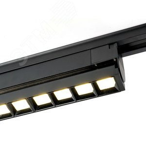 Светильник трековый светодиодный на шинопровод 20W, 1800 Lm, 4000К, 60 градусов, черный, AL131 серия LensFold | 48376 | FERON - фото 5