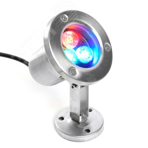 Прожектор светодиодный подводный ДО-3w 24в RGB IP68 (БЕЗ ДРАЙВЕРА!) - фото 6