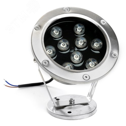Прожектор светодиодный подводный ДО-9w 24в RGB IP68 (БЕЗ ДРАЙВЕРА!) - фото 4