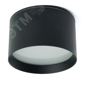 Светильник потолочный 25W, 230V, GX70, черный, HL373 | 48733 | FERON - Feron