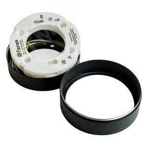 Светильник потолочный 12W, 230V, GX53, черный, HL357 | 48739 | FERON - фото 8