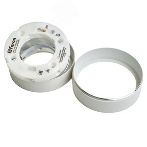 Светильник потолочный 12W, 230V, GX53, белый, HL357 | 48740 | FERON - фото 4