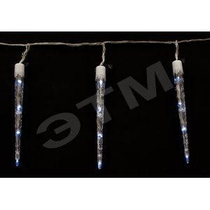 Гирлянда Сосульки 40LED 1.8x1.5м IP44 белая (DJ-748) - Feron