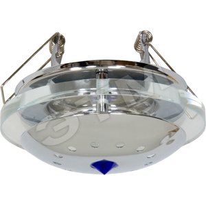 Светильник ИВО-50w 12в,G5.3,хром,с/с декор.Feron (DL8220) - Feron