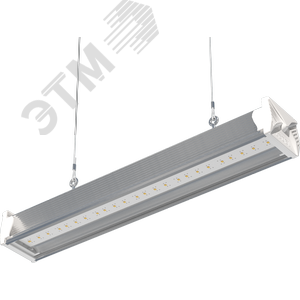 Светильник LED L-industry NEW 24 23Вт Г60 4000K прозр расс подвесн крепл IP66 облегч корпус - LEDEL