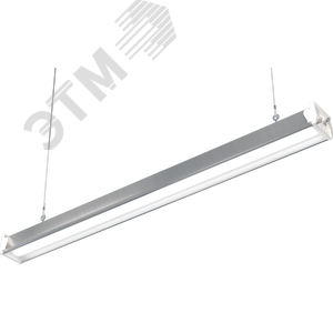 Светильник LED L-industry NEW 48Т 46Вт Д 4000K микропризм подвесн крепл IP54 облегч корпус - LEDEL