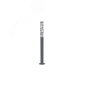 Светильник L-park PILLAR/0,8/20/С/840/03/PKII-71/220AC IP66 VP RAL7015 Муар - фото 2