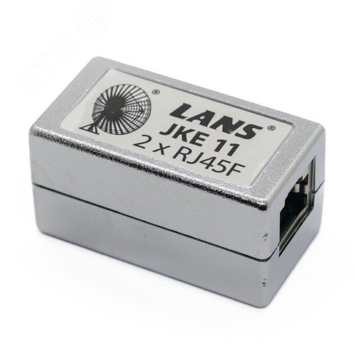 Адаптер проходной 2хRJ-45 FTP экранированный - LANS