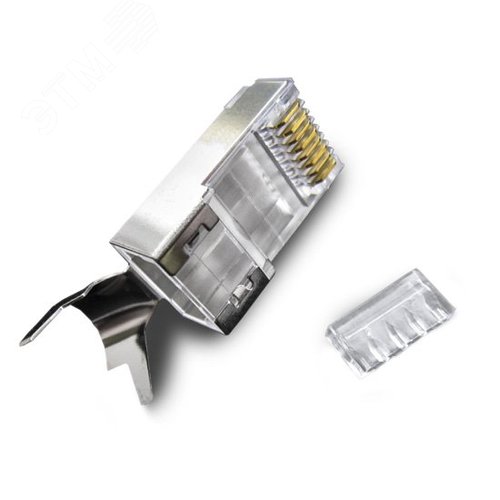 Разъем RJ-45 категория 7F для экранированной витойпары 7-ой категории CAVEL Lan 745 и 6-ой категорииCAVEL LAN 645 45-M/7F LANS - LANS